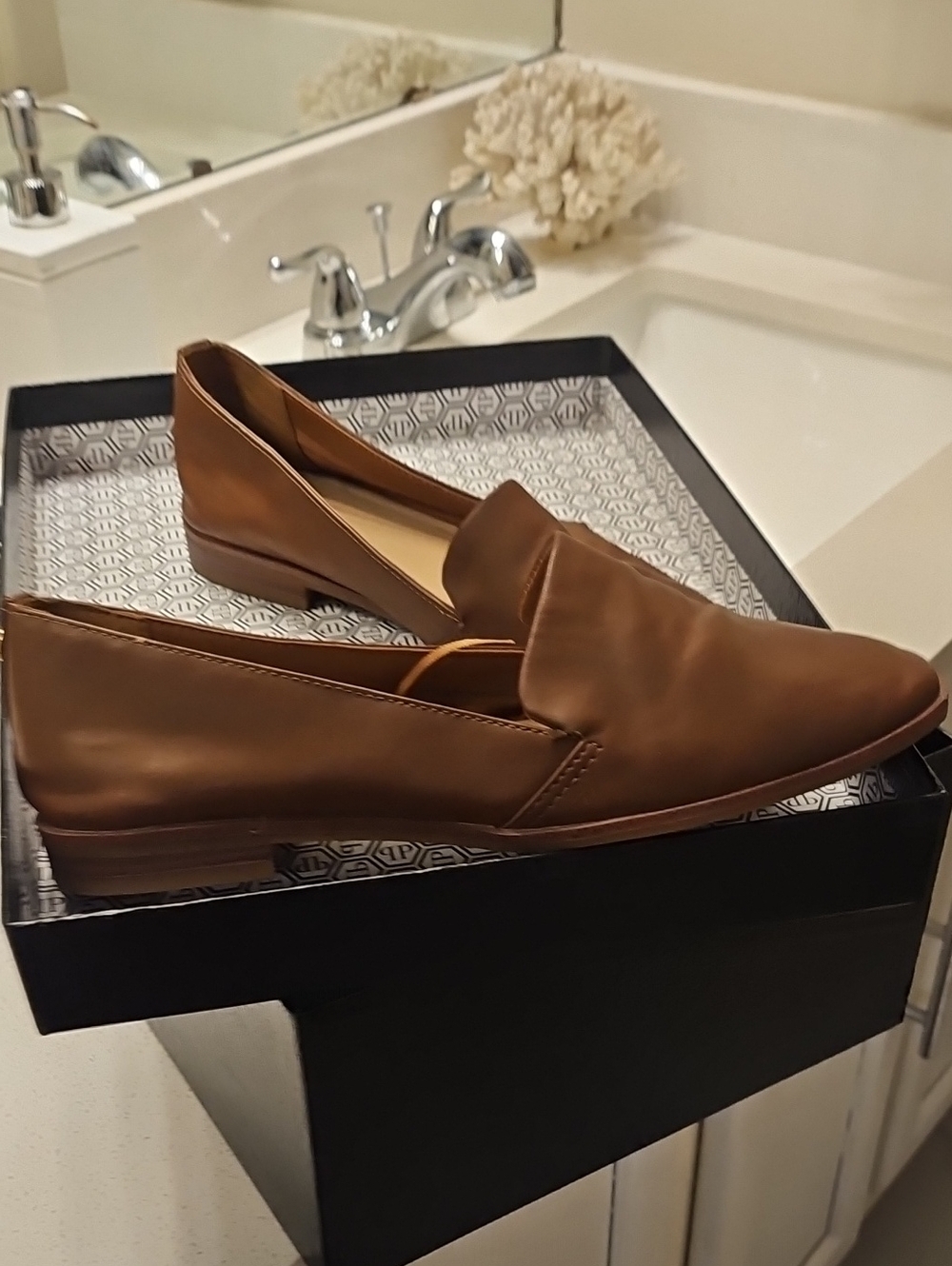 Aldo Brown Slip-On Loafers